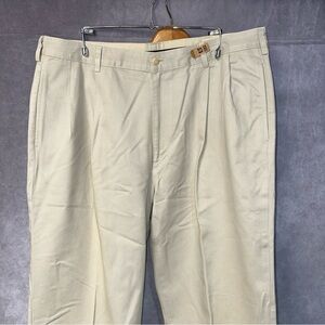 Ralph Lauren Polo Chino Khaki Pants Pleated Men’s Size 38 X 32
